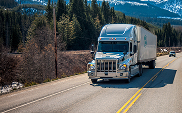 Trucking service in Canada